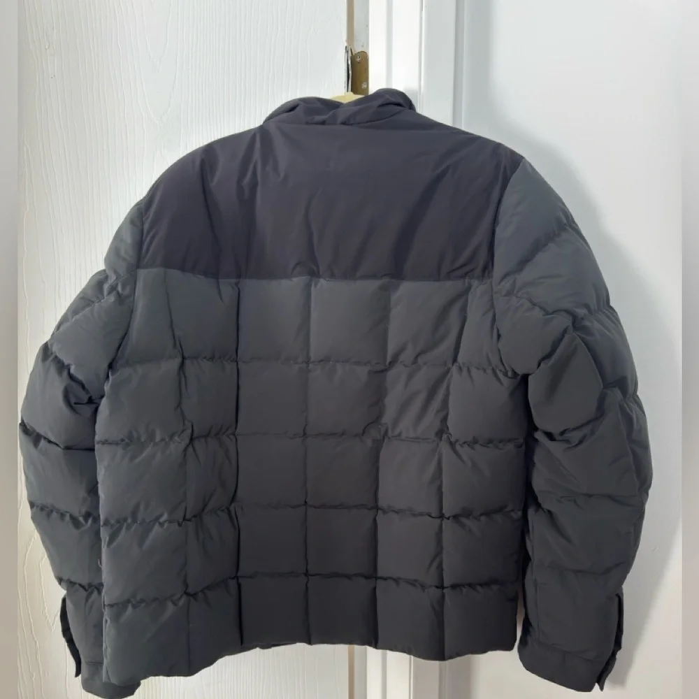 LANDS END Men's Quilted Stretch Down Jacket